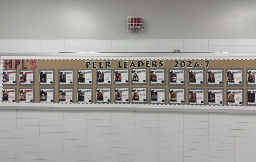  
The Peer Leader Bulletin Board on the 3rd floor

